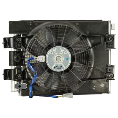 CONDENSER, HINO DUTRO, DENSO, INCL FAN
