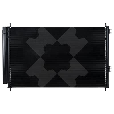 CONDENSER, TOYOTA TARAGO ACR50R, ACA50R 2.4L 03/06-, MULTI-FLOW, DENSO, INCL DRIER