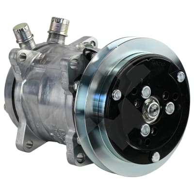 COMPRESSOR, SANDEN, SD5H14 4528, 12V, 1B, 152MM, VERT O-RING, R134A