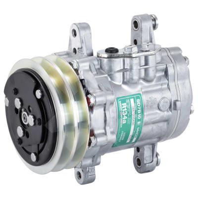 COMPRESSOR, SANDEN, SD7B10 7170, 12V, 2A, 115MM, PAD, RH SIDE, R134A