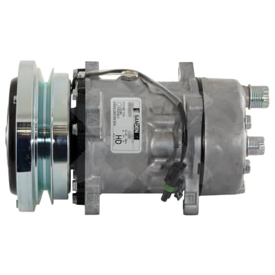 COMPRESSOR, SANDEN, SD7H15SHD 4480, 12V, 1A, 138MM, REAR O-RING, R134A
