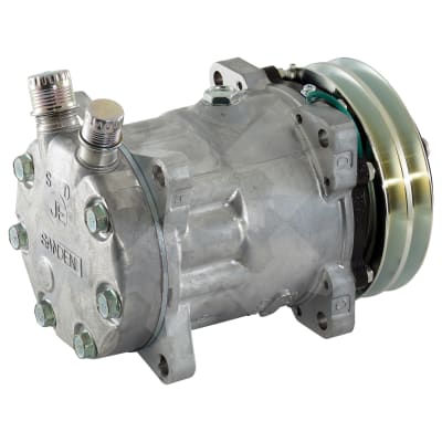 COMPRESSOR, SANDEN, SD7H15 8042, 24V, 2A, 132MM, VERT O-RING, R134A