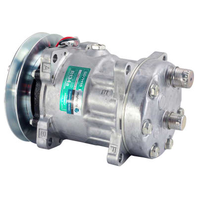 COMPRESSOR, SANDEN, SD7H15, 12V, 1B, 146MM, REAR O-RING, R134A