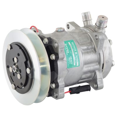 COMPRESSOR, SANDEN, SD7H15 7950, 12V, 1C, 153MM, VERT O-RING, R134A