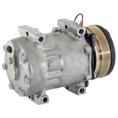 COMPRESSOR, SANDEN, SD7H15 8147, 12V, 4PV, 119MM, REAR PAD, DIRECT MOUNT, R134A