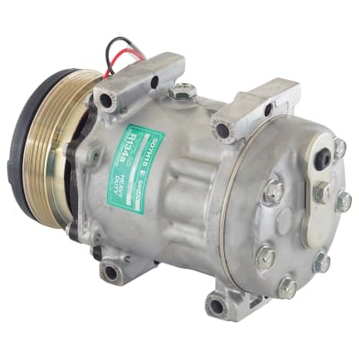 COMPRESSOR, SANDEN, SD7H15 8147, 12V, 4PV, 119MM, REAR PAD, DIRECT MOUNT, R134A