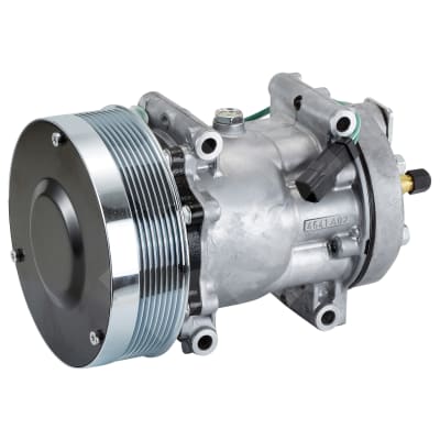 COMPRESSOR, SANDEN, SD7H15 4840, 24V, 8PV, 152MM, REAR PAD, DIRECT MOUNT, R134A
