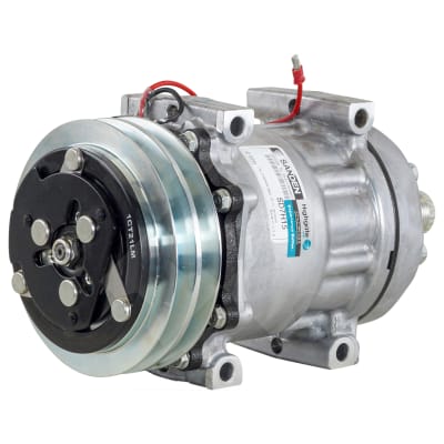 COMPRESSOR, SANDEN, SD7H15, 12V, 2A, 132MM, DIRECT MOUNT, R134A, REAR TUBE-O, MD HEAD