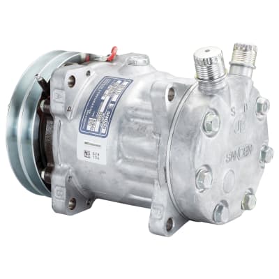 COMPRESSOR, SANDEN, SD7L15 A958, 12V, 2A, 132MM, VERT O-RING, EAR MOUNT, R404A