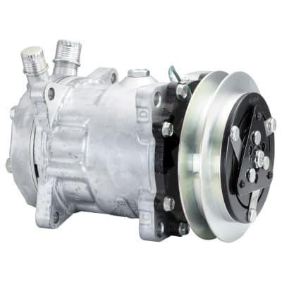 COMPRESSOR, SANDEN, SD7L15 6044, 24V, 1B, 138MM, VERT O-RING, EAR MOUNT, R404A