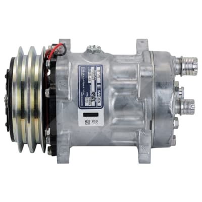 COMPRESSOR, SANDEN, SD7L15 A948, 12V, 2A, 132MM, REAR O-RING, EAR MOUNT, R404A