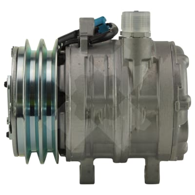 COMPRESSOR, TAMA, TM08HD, 12V, 2A, 125MM, VERT O-RING, ALT MOUNT, R134A