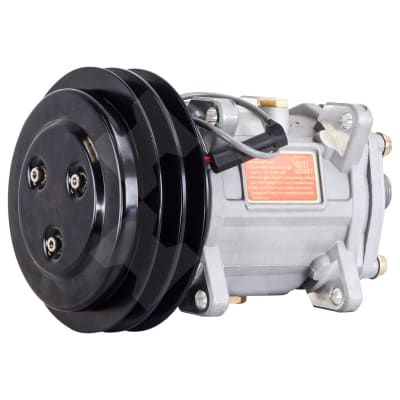 COMPRESSOR, UNICLA, UP150-7355, 12V, 10PV, 152MM, REAR TUBE-O, R134A, W/ DUST COVER, SUIT CASE, NEW