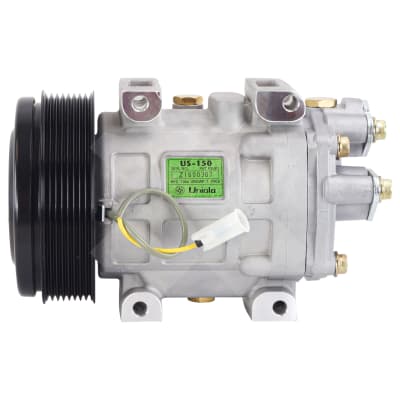 COMPRESSOR, UNICLA, US150-7365, 24V, 8PV, 132MM, REAR PAD, R134A, DIRECT MOUNT, DUST COVER, VOLVO TRUCKS, MACHINERY
