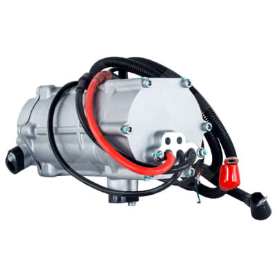 COMPRESSOR,20CC ELECTRIC, 12V, SIDE MOUNT CONFIGURATION