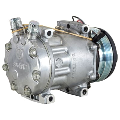 COMPRESSOR, CASE, FARMALL 95C, SD7H15, 12V, 4PV, VERT O-RING, DIRECT MOUNT