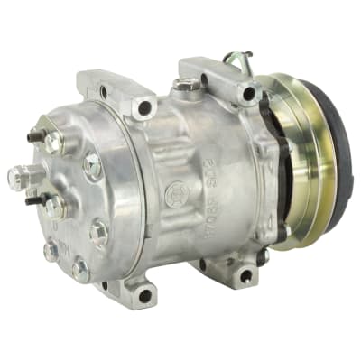 COMPRESSOR, CASE CX200, SANDEN, SD7H13 8926, 24V, 1A, 125MM, PAD, WM HEAD, DIRECT MOUNT, R134A
