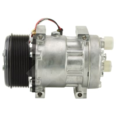 COMPRESSOR, CASE, IH PUMA 210 TRACTOR, S-SERIES (REPL SANDEN), SD7H15, 12V, 10PV, 123MM, DIRECT MOUNT