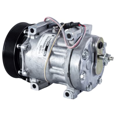 COMPRESSOR, DAF TRUCK XF, 2012-, SANDEN, SD7H15, 24V, 8PV, 132MM, REAR GM PAD, QC HEAD, DIRECT MOUNT
