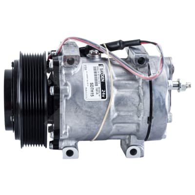 COMPRESSOR, DAF TRUCK XF, 2012-, SANDEN, SD7H15, 24V, 8PV, 132MM, REAR GM PAD, QC HEAD, DIRECT MOUNT