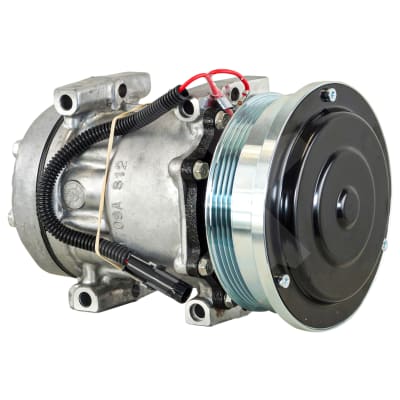 COMPRESSOR, NEW HOLLAND, T7.315, SANDEN, SD7H15, 12V, 4PV, DIRECT MOUNT