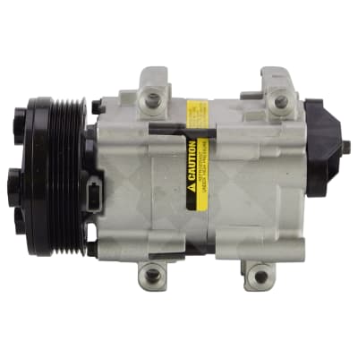 COMPRESSOR, FORD FALCON AU 6 CYL 4.0I 09/98-10/02, S-SERIES (REPL HALLA), FS10, 6PV, 115MM