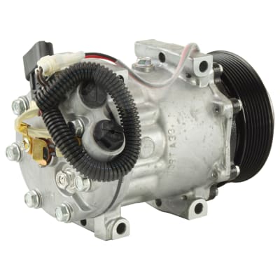 COMPRESSOR, FREIGHTLINER, FORD STERLING, SANDEN, SD7H15HD 4025, 12V, 8PV, 119MM, DIRECT MOUNT, VERT
