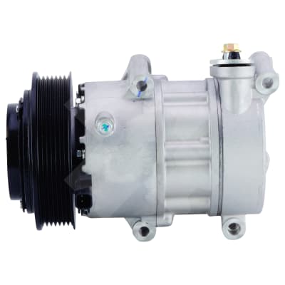 COMPRESSOR, FORD TRANSIT VM 4 CYL 2.4TD 03/06-03/09, S-SERIES (REPL VISTEON), VS16, 7PV, 129MM, VERT