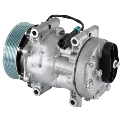 COMPRESSOR, FREIGHTLINER, SANDEN, SD7H15 4485, 12V, 8PV, 119MM, PAD, GH HEAD, DIRECT MOUNT