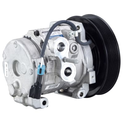 COMPRESSOR, FREIGHTLINER, WESTERN STAR, DENSO, 12V, 8PV, 140MM, PAD, DIRECT MOUNT