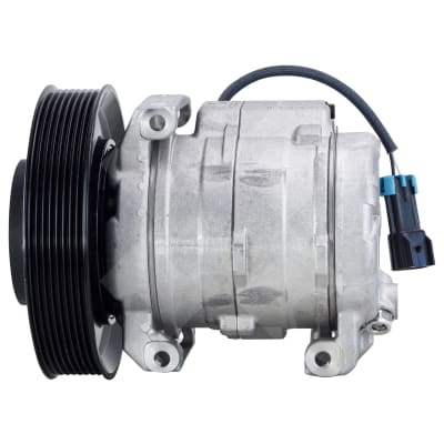 COMPRESSOR, FREIGHTLINER, WESTERN STAR, DENSO, 12V, 8PV, 140MM, PAD, DIRECT MOUNT
