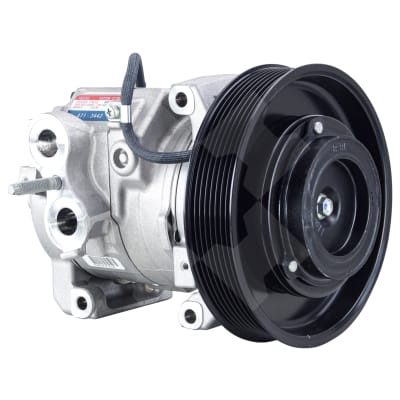 COMPRESSOR, FREIGHTLINER, WESTERN STAR, DENSO, 10S15C, 12V, 8PV, 163MM, PAD, DIRECT MOUNT