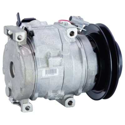 COMPRESSOR, HINO DYNA, 4.5L, 4.6L, DENSO, 10S15C, 24V, 1A