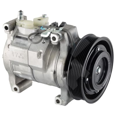 COMPRESSOR, HONDA ACCORD 2.4L CL, CM 02/03-, DENSO, 10S17C, 7PV, 135MM