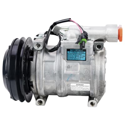 COMPRESSOR, JOHN DEERE AGRICULTURAL, DENSO, 10PA17C, 24V, 1A