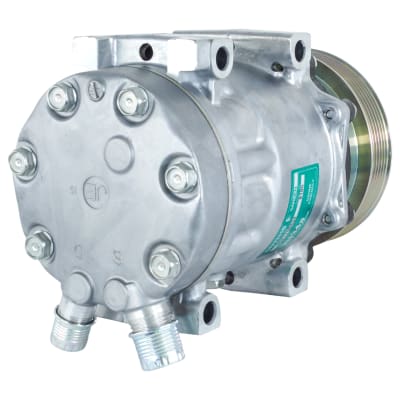 COMPRESSOR, MANITOU MT732, SD7H15, 12V, 119MM, 6PK VOR, DIRECT MOUNT
