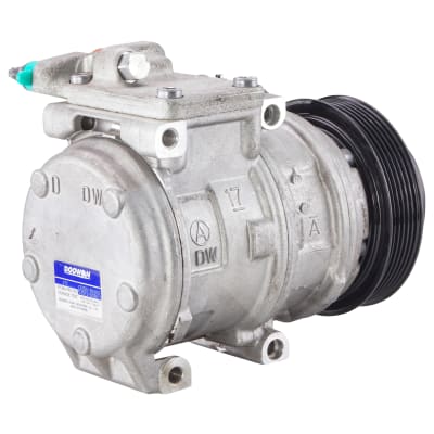 COMPRESSOR, KIA CARNIVAL VQ V6 2.7I 08/06-, DENSO, 10PA17C, 6PV, 124MM