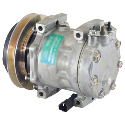 COMPRESSOR, KOMATSU, SANDEN, SD7H13, 24V, 1B, WL HEAD, DIRECT MOUNT