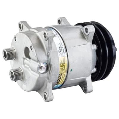 COMPRESSOR, REPL. DELPHI, LANDINI TRACTOR, BOBCAT, JOHN DEERE, DELPHI, V5, 12V, 2A, 132MM, REAR TUBE