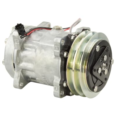 COMPRESSOR, MACK RENAULT TRUCK, PREMIUM I 96 270 2000-05, SANDEN, SD7H15 8081, 24V, 2A, 130MM, REAR