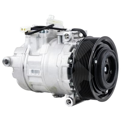 COMPRESSOR, MERCEDES ACTROS, VALEO, REPL DENSO 7SBU16C, 24V, 9PV, 126MM