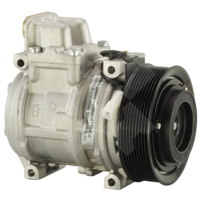 COMPRESSOR, MERCEDES ACTROS, S-SERIES (REPL DENSO), 10PA15C, 24V, 9PV