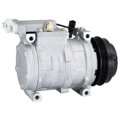 COMPRESSOR, NEW HOLLAND, DENSO, 10PA17C, 12V, 4PV