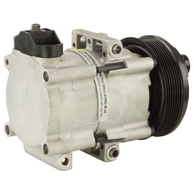 COMPRESSOR, NEW HOLLAND, HALLA, FS10, 7PV, 129MM, VERT PAD