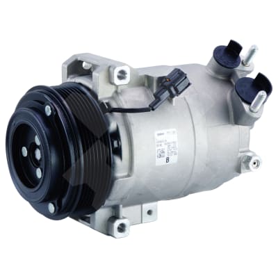 COMPRESSOR, NISSAN NAVARA D40 V9X STX V6 3.0TD 03/11-, PATHFINDER 01/11-, DIESEL KIKI, DKS17D, 7PV,
