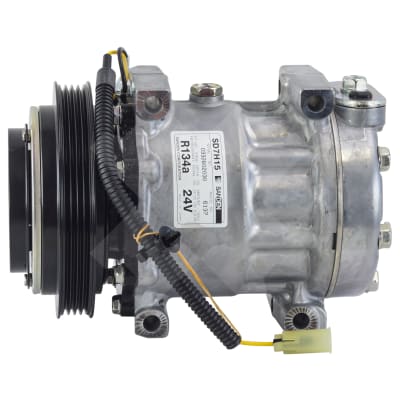 COMPRESSOR, NISSAN UD TRUCK MK 2015- , SANDEN, SD7H15, 24V, 4PV 130MM, VPAD