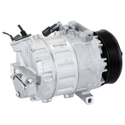 COMPRESSOR, NISSAN X-TRAIL T31 4 CYL 2.0TD 10/07-, VALEO, DSC17IC, 6PV, 129MM, WITHOUT ELEC CONTROL