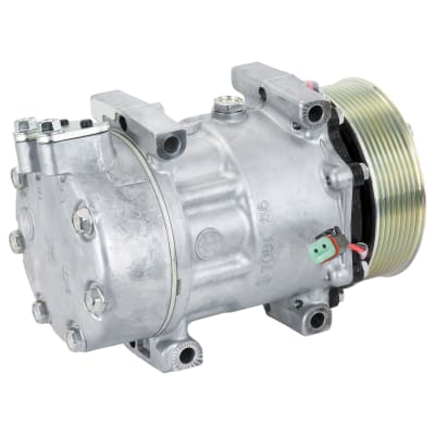 COMPRESSOR, SCANIA TRUCK, SANDEN, SD7H15, 24V, 8PV, VERT PAD