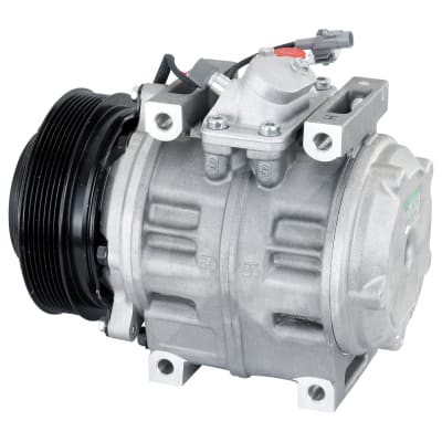 COMPRESSOR, TOYOTA COASTER HZB50, DENSO, 10P30C, 24V, 7PV, R134A