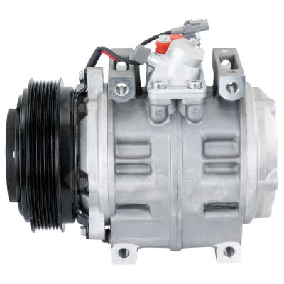 COMPRESSOR, TOYOTA COASTER HZB50, DENSO, 10P30C, 24V, 7PV, R134A